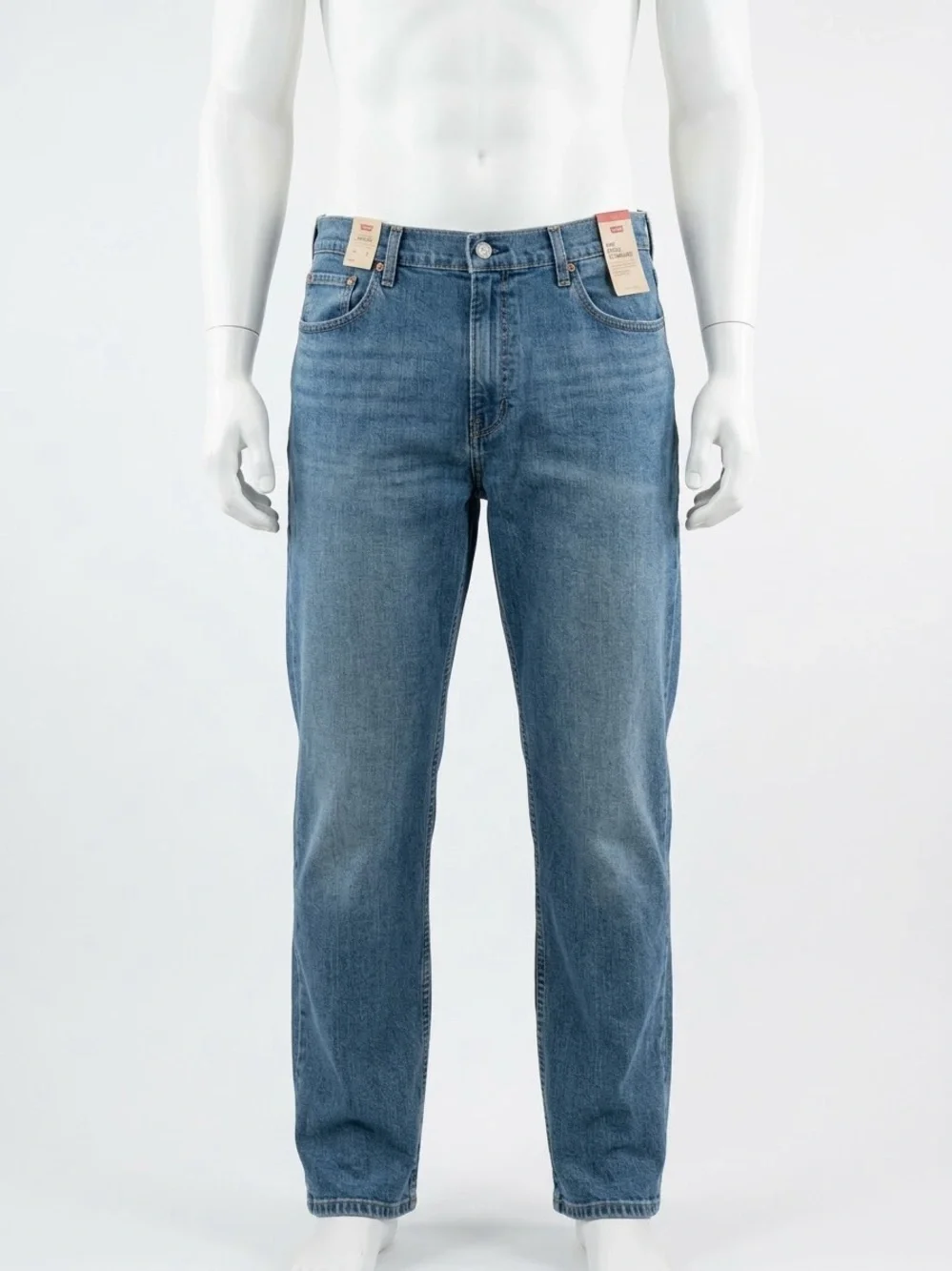 Classic Blue Men’s Straight-Leg Jeans